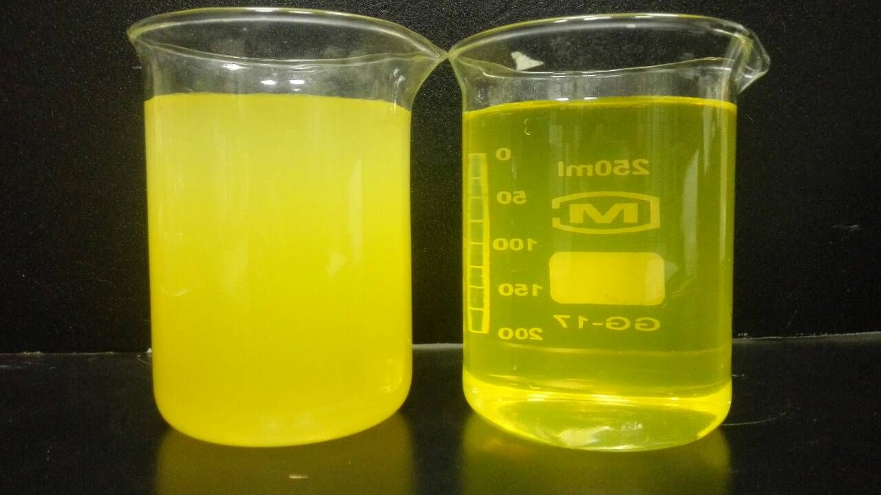 refined oil turn cloudy in storage